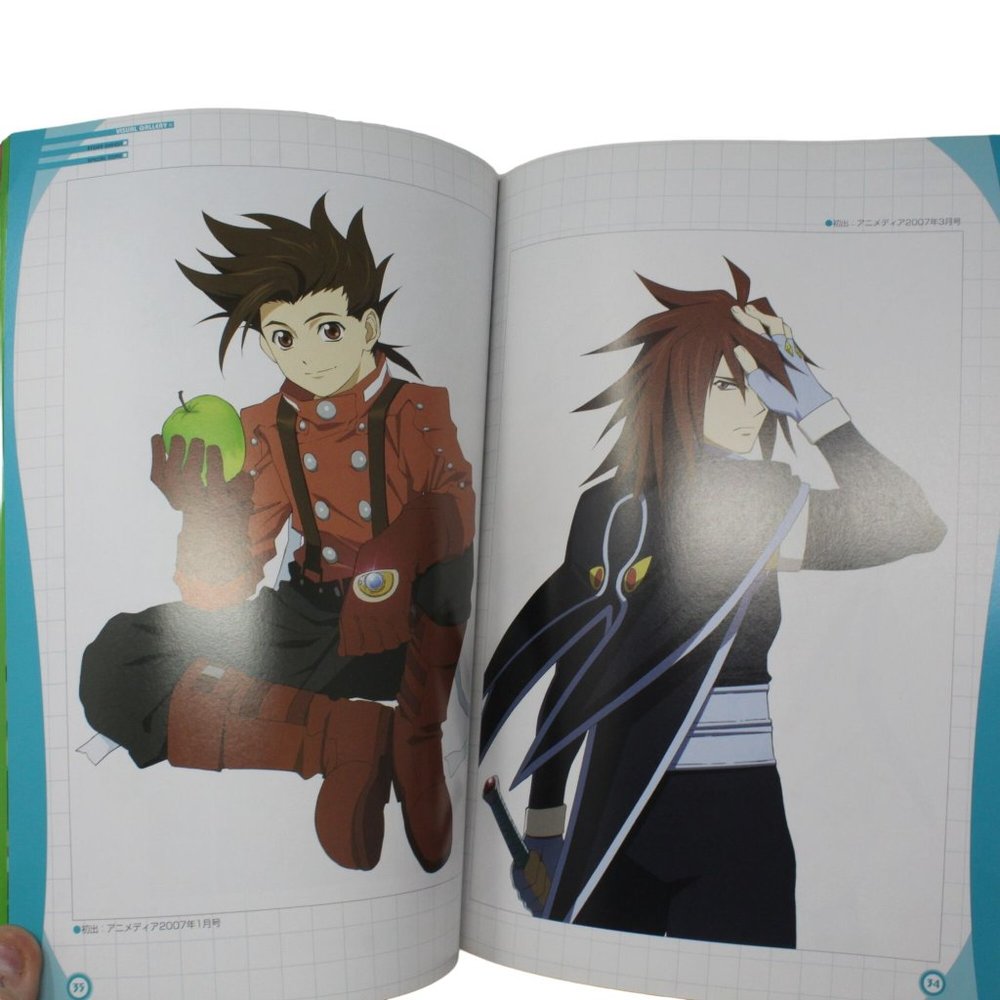 Tales Of Symphonia THE ANIMATION Visual Fan Book Soft Cover Jan 2009 - Picture 3 of 5
